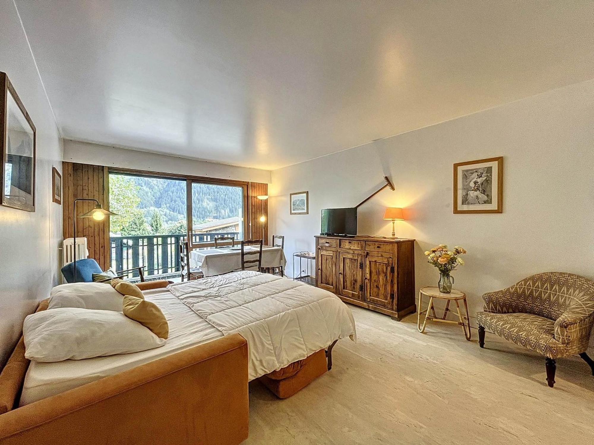 شقة T2 45M² 2/4 Pesonnes Centre Chamonix - Fr-1-507-27 المظهر الخارجي الصورة
