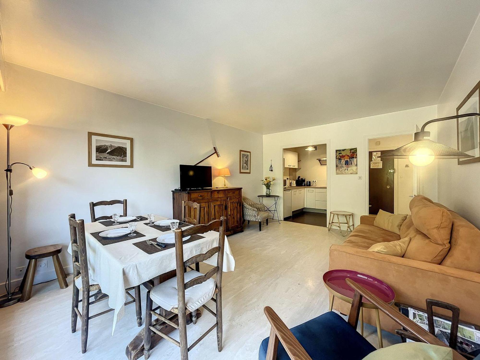 شقة T2 45M² 2/4 Pesonnes Centre Chamonix - Fr-1-507-27 المظهر الخارجي الصورة